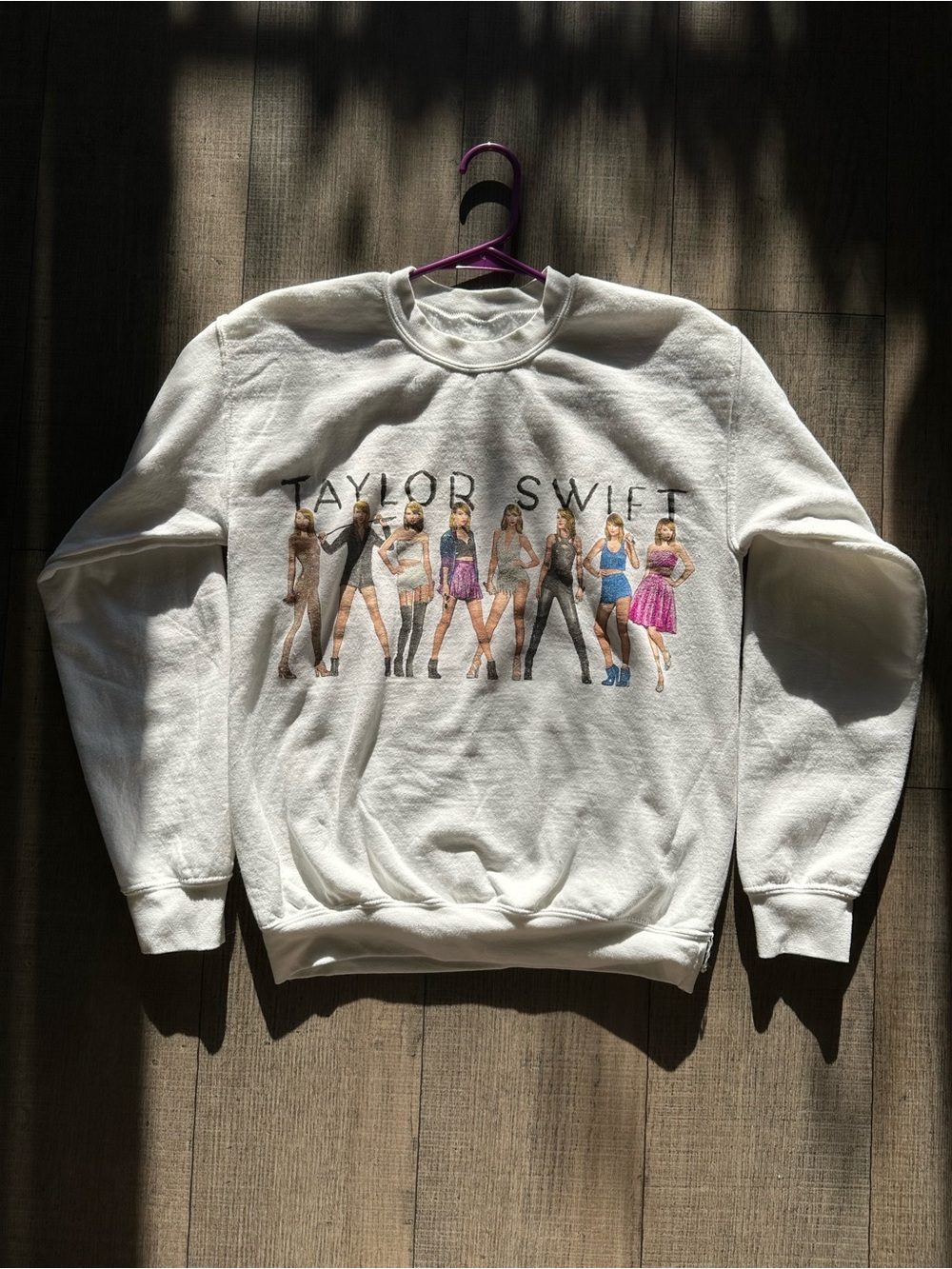 Taylor Swift 1989 eras crewneck size S